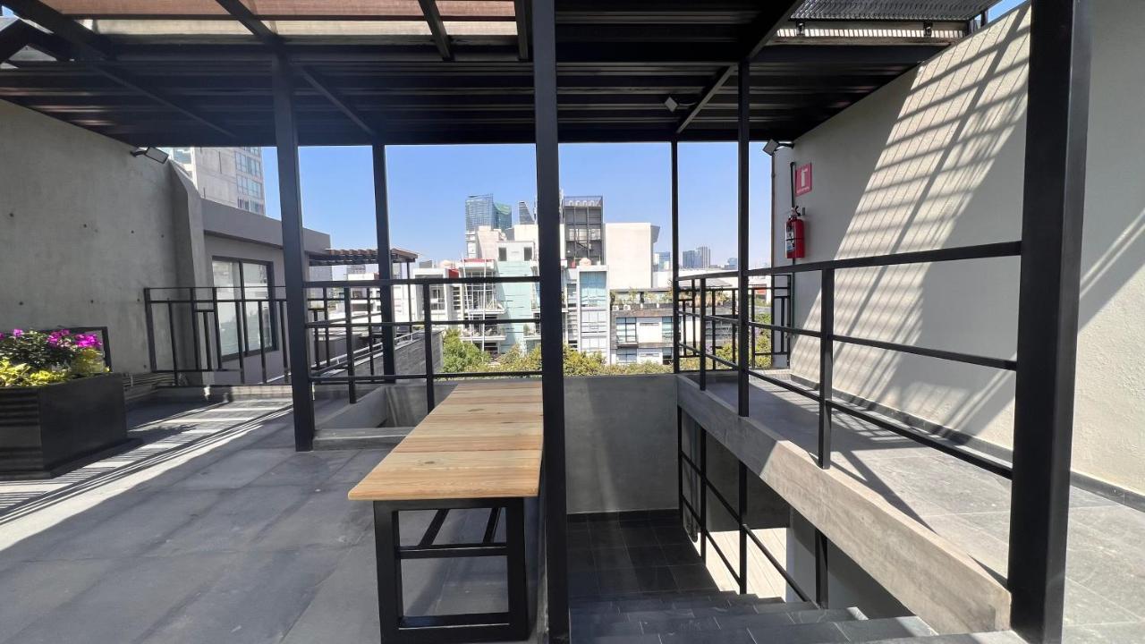 Appartamento Departamento Nuevo En El Corazon De La Condesa Città del Messico Esterno foto