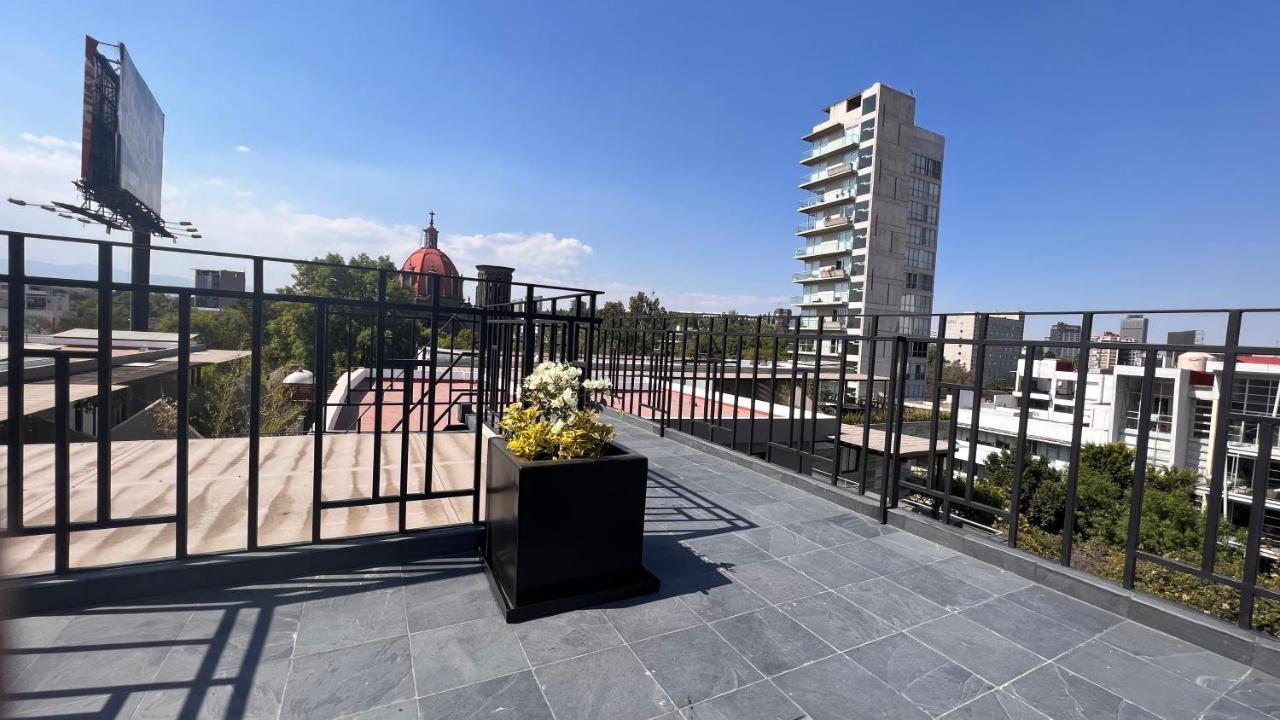 Appartamento Departamento Nuevo En El Corazon De La Condesa Città del Messico Esterno foto